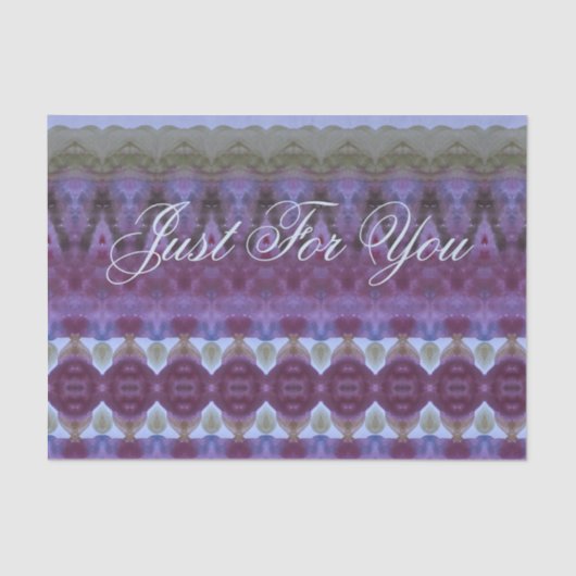 エレガントにデザインされたティッシュペーパー 薄葉紙 (正面)