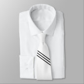 エレガントに白 ネクタイ (タイ)