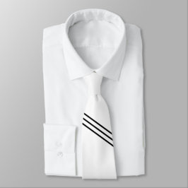 エレガントに白 ネクタイ