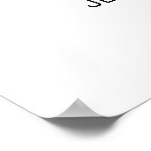 ~エレガントの歓迎を結婚受ける ポスター (角)