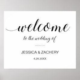 ～エレガントの歓迎を結婚受ける ポスター