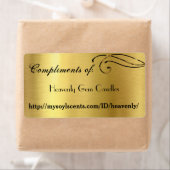 エレガントの賛辞:ラベル、金ゴールド ラベル (インサイチュ)