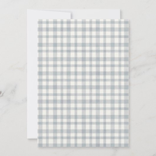 エレガントはっきりしたミニマルタイポグラフィ目盛キャップ サンキューカード (裏面)