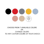 エレガントはっきりしたモダンストライプイニシャル赤 トートバッグ