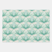 エレガントはっきりしたモダン春 ラッピングペーパーシート (正面3)