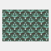 エレガントはっきりしたモダン春 ラッピングペーパーシート (正面2)