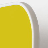 エレガントはっきりしたモノグラムのイニシャルシトリンイエロー ピックルボールラケット (左詳細)