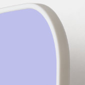 エレガントはっきりしたモノグラムのイニシャルパステルペリウィンクル ピックルボールラケット (左詳細)