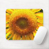 エレガントひまわり写真 マウスパッド (マウス)