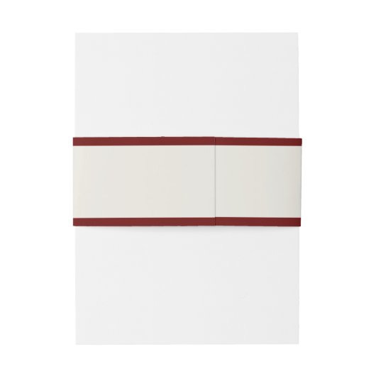 エレガントほこりっぽい茶色の紅葉秋の結婚式 招待状ベリーバンド (裏面例)