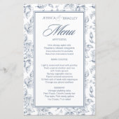 エレガントほこりっぽい青いヴィンテージ結婚バラ (正面)