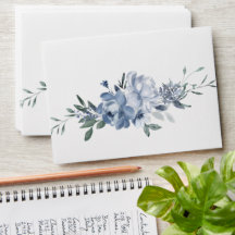 エレガントほこりっぽい青い結婚花