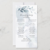 エレガントほこりっぽい青い葉 (裏面)