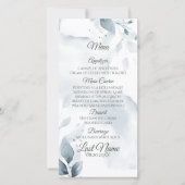 エレガントほこりっぽい青い葉 (正面)