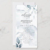 エレガントほこりっぽい青い葉2 (正面)