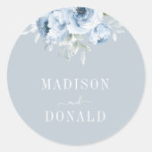エレガントほこりま結婚り ラウンドシール (正面)