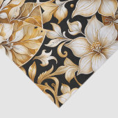 エレガントアイボリーとB；バックフローラティッシュペーパー 薄葉紙 (詳細)