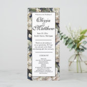 エレガントアイボリーほこりっぽいピンク色の水色フローラ (スタンド正面)