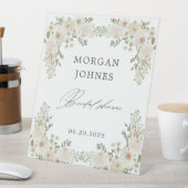 エレガントアイボリーフローラブライダル 台座サイン (インサイチュ)