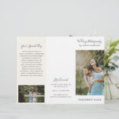 エレガントアイボリー写真事業パンフレット (スタンド正面)