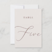 エレガントアイボリー書道表5表番号 招待状 (裏面)