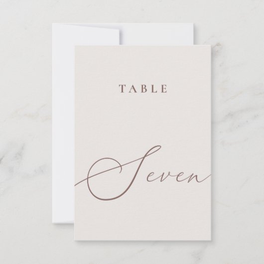 エレガントアイボリー書道表7表番号 サンキューカード (正面)