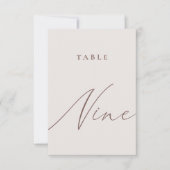 エレガントアイボリー書道表9表番号 招待状 (正面)