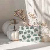 エレガントアイボリー&セージ秋ボタニカル結婚詳細 エンクロージャーカード