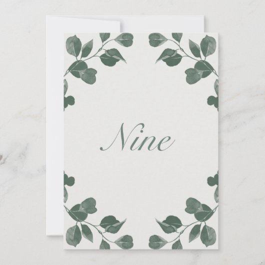 エレガントアイボリー&セージ秋植物表番号 (正面)