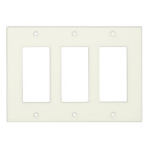 エレガントアイボリー トリプルロッカースイッチカバー