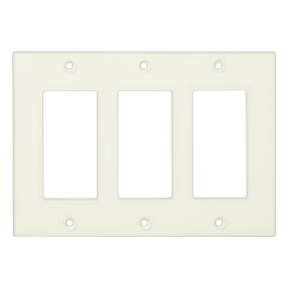 エレガントアイボリー トリプルロッカースイッチカバー