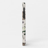 エレガントアイボリー、ブラック&金ゴールドクイーンビー&クラウン Case-Mate iPhoneケース (裏面/左)