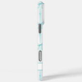 エレガントアクアストライプドレス+ボウモノグラム Case-Mate iPhoneケース (裏面 / 右)