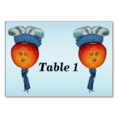 エレガントアップルヘッドレディーフェザーハット テーブルナンバー (正面)