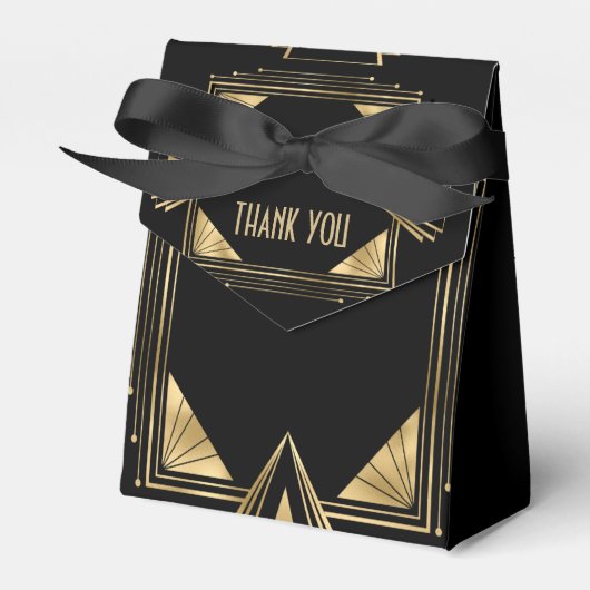 エレガントアト素晴らしデコ結婚ギャツビー フェイバーボックス (正面サイド)