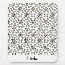 エレガントアニマルプリント マウスパッド