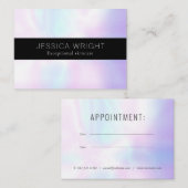 エレガントアポイントメントカード 予約カード (正面/裏面)