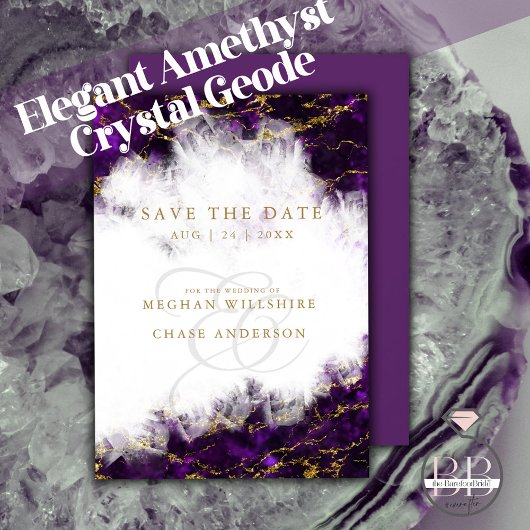 エレガントアメジスト結晶陰極 招待状