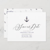エレガントアンカー, 海事 Save the Date ポストカード (正面/裏面)