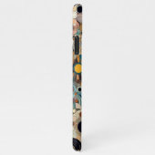 エレガントアンティークアールヌーボースタイルフローラスタイル iPhoneケース (右側)