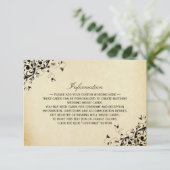 エレガントアンティークス結婚ワーズ詳細 エンクロージャーカード (スタンド正面)