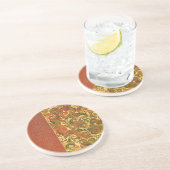 エレガントアンティークブック、旋回パタ華美ーン コースター (側面)