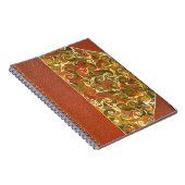 エレガントアンティークブック、旋回パタ華美ーン ノートブック (右側)