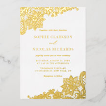 エレガントアンティークレ素朴ス結婚金ゴールド