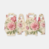 エレガントアンティークヴィンテージフランスのフローラコラージュ フェイバーボックス (折り畳みなし)