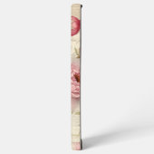 エレガントアンティークヴィンテージフランスのフローラコラージュ SAMSUNG GALAXYケース (左側面)