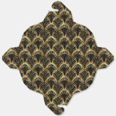 エレガントアートデコのタイル模様 フェイバーボックス (見開き)