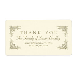 エレガントアールデコスタイルファミリ ラベル