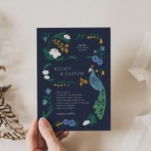 エレガントアールデコ結婚式招待状