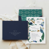 エレガントアールデコ結婚式招待状 招待状